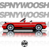 Eunos Roadster Side Stripes